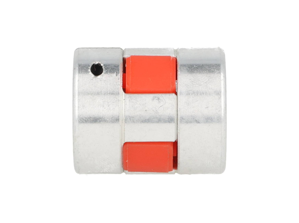 BF-8X8-D25L30 — COPLE FLEXIBLE ALUMINIO D1 8mm, D2 8mm, DEXT 25mm, LONGITUD 30mm, TIPO ESTRELLA TORQUE 1.5Nm, VELOCIDAD MAXIMA 6.500RPM