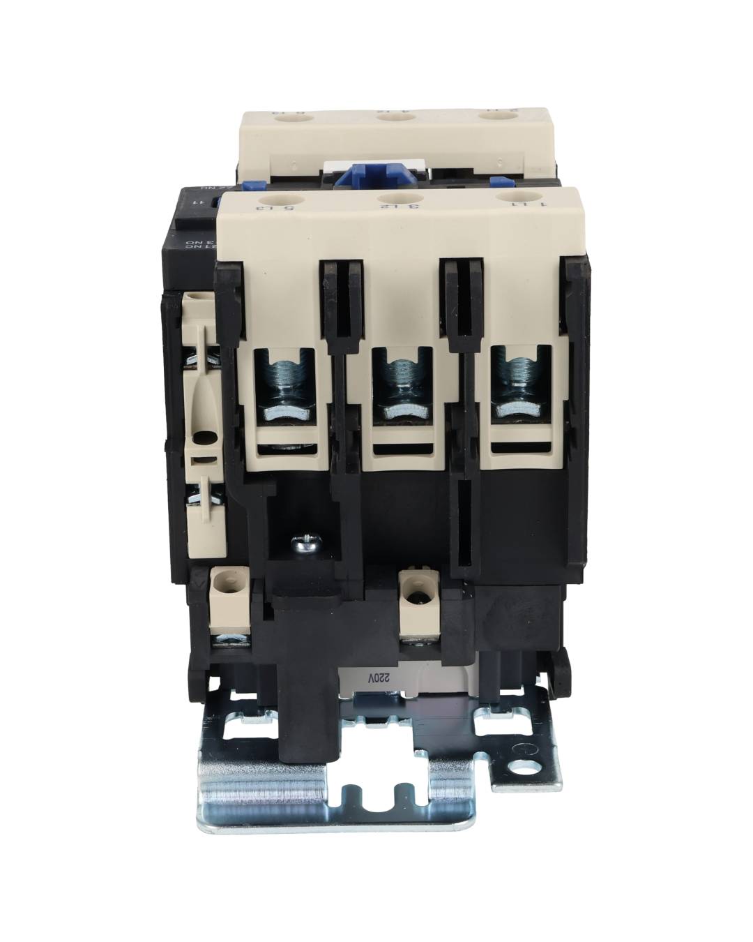 CAC-9520 — CONTACTOR 95A-CA3 125A-CA1 ANTS LC95125-20, 220VCA, TRABAJO LIVIANO, CONTACTOR AUXILIAR 1NA+1NC