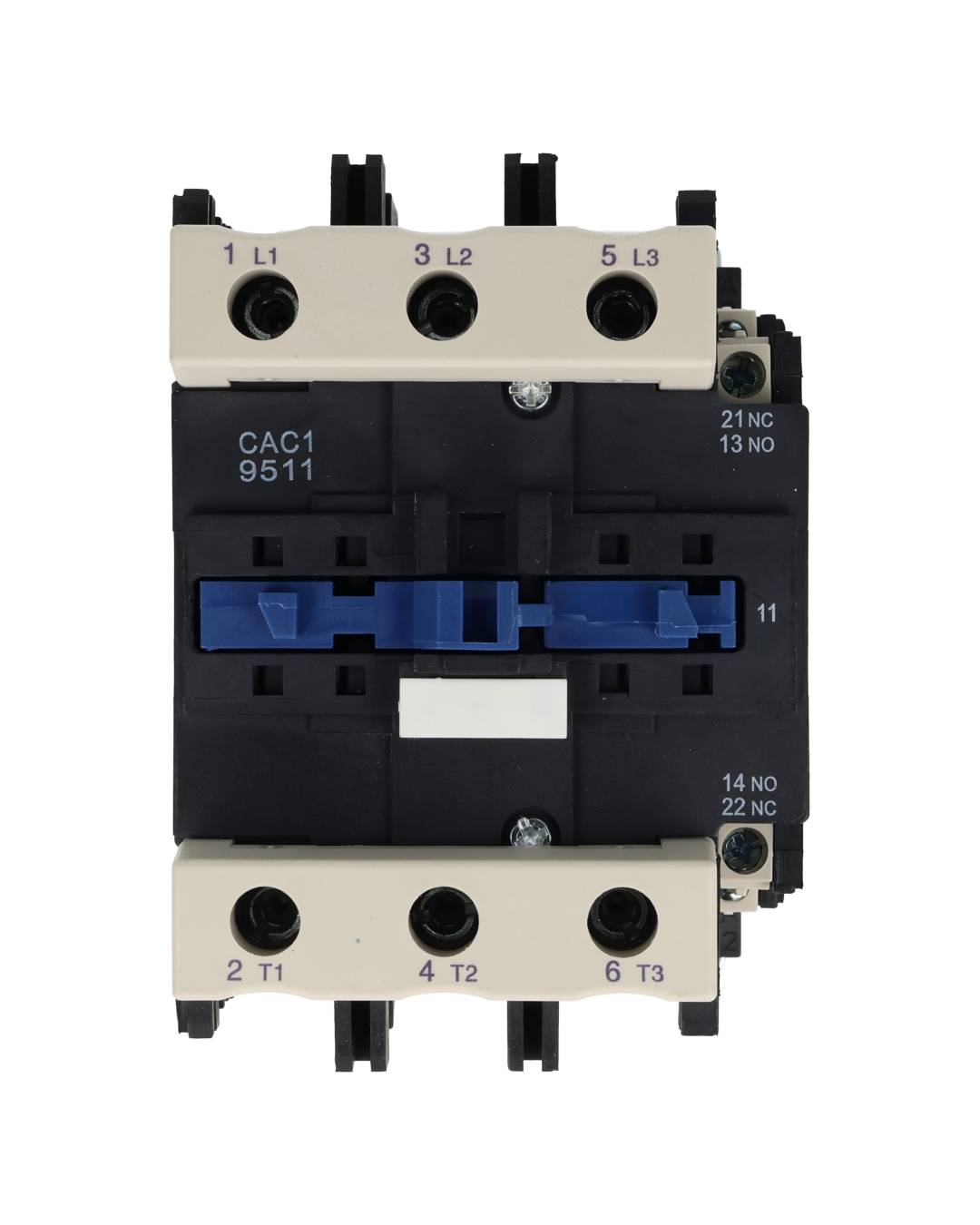 CAC-9520 — CONTACTOR 95A-CA3 125A-CA1 ANTS LC95125-20, 220VCA, TRABAJO LIVIANO, CONTACTOR AUXILIAR 1NA+1NC