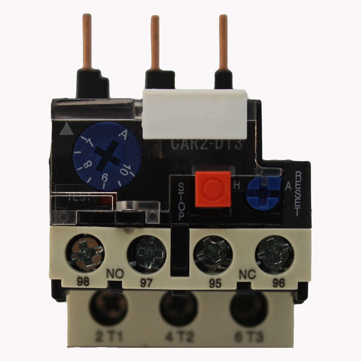 CAR2-D13-10A - RELE. TERMICO PARA LC1, 7-10A. (TRABAJO LIVIANO)