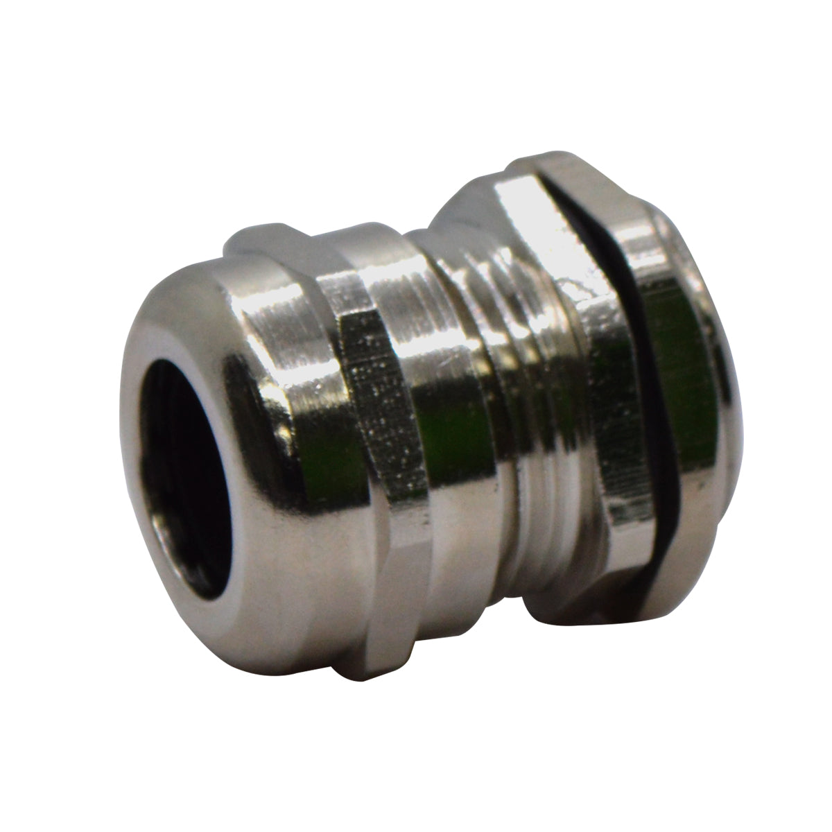 CGM-PG13.5 — CONECTOR GLAND.METALICO PG13.5 6-12mm CON CONTRATUERCA, LATON NIQUELADO