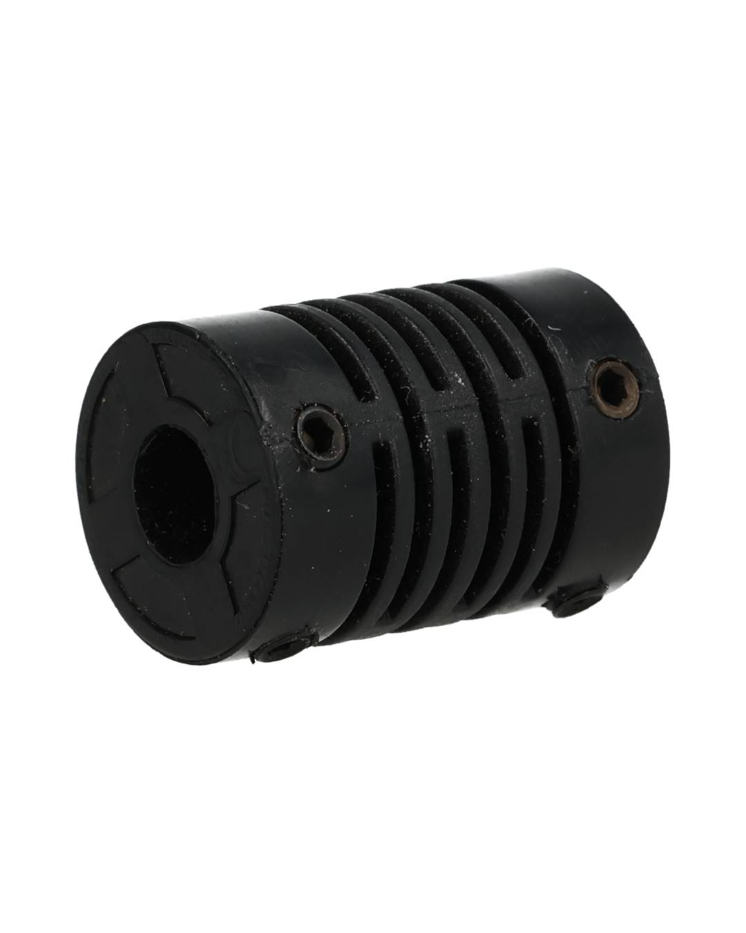 DR2-S-6X6 — COPLE FLEXIBLE PLASTICO 6X6MM, D/EXT 15M M, LONG/21MM TORQUE 1.5Nm, VELOCIDAD 6000RPM MAX.