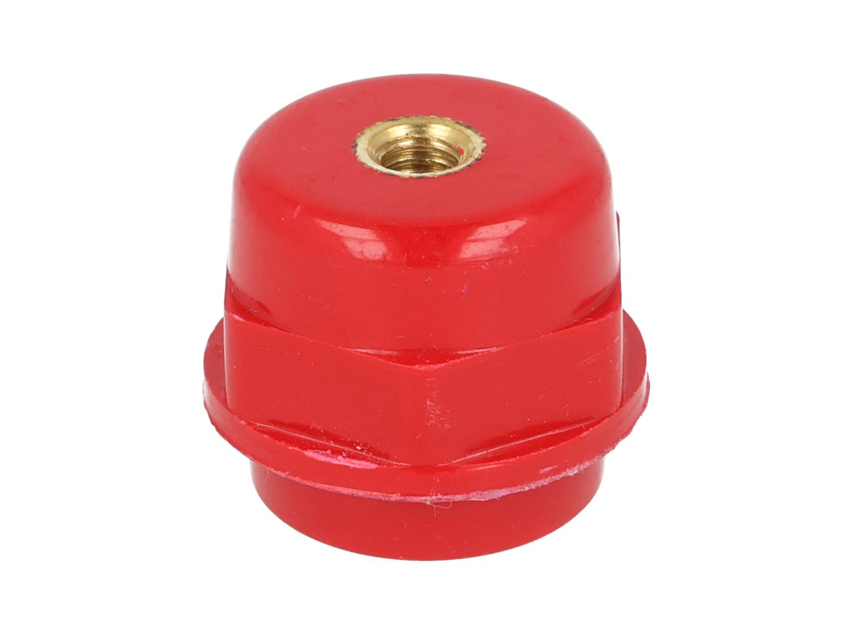 INS-25 — AISLADOR DE RESINA, AWG 25mm, ROSCA M6, CON TORNILLOS 6 X 25 PAVONADOS, AISLAMIENTO 6KV