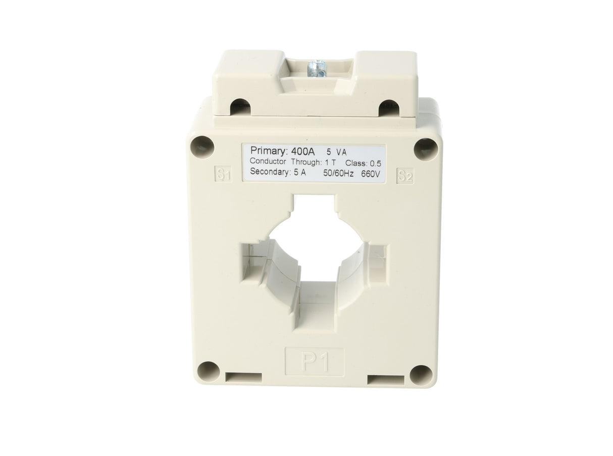 MSQ40-400-5 — TRANSFORMADOR DE CORRIENTE (DONA) 400/5A VENTANA 40 X 10mm 660VMAX CLASE 1.5