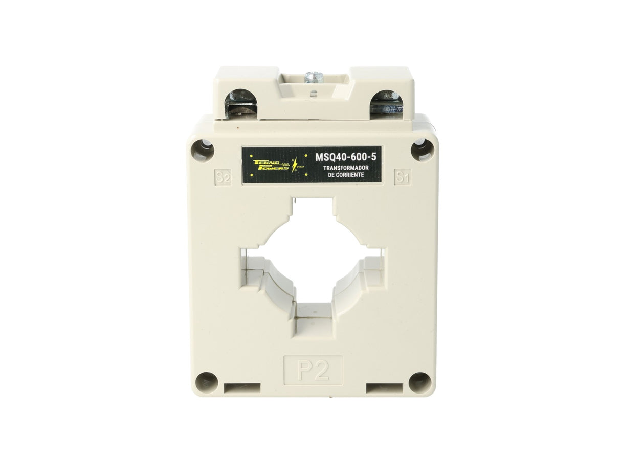 MSQ40-600-5 — TRANSFORMADOR DE CORRIENTE (DONA) 600/5A VENTANA 40 X 10mm 660VMAX CLASE 1.5