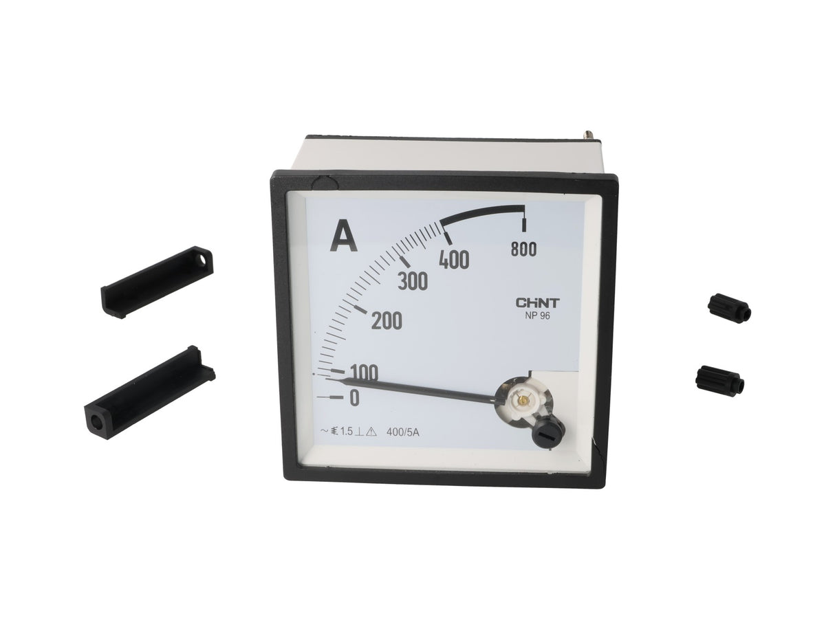 NP96-A-400/5 — AMPERIMETRO ANALOGO 0-400A/5, 96 X 96MM