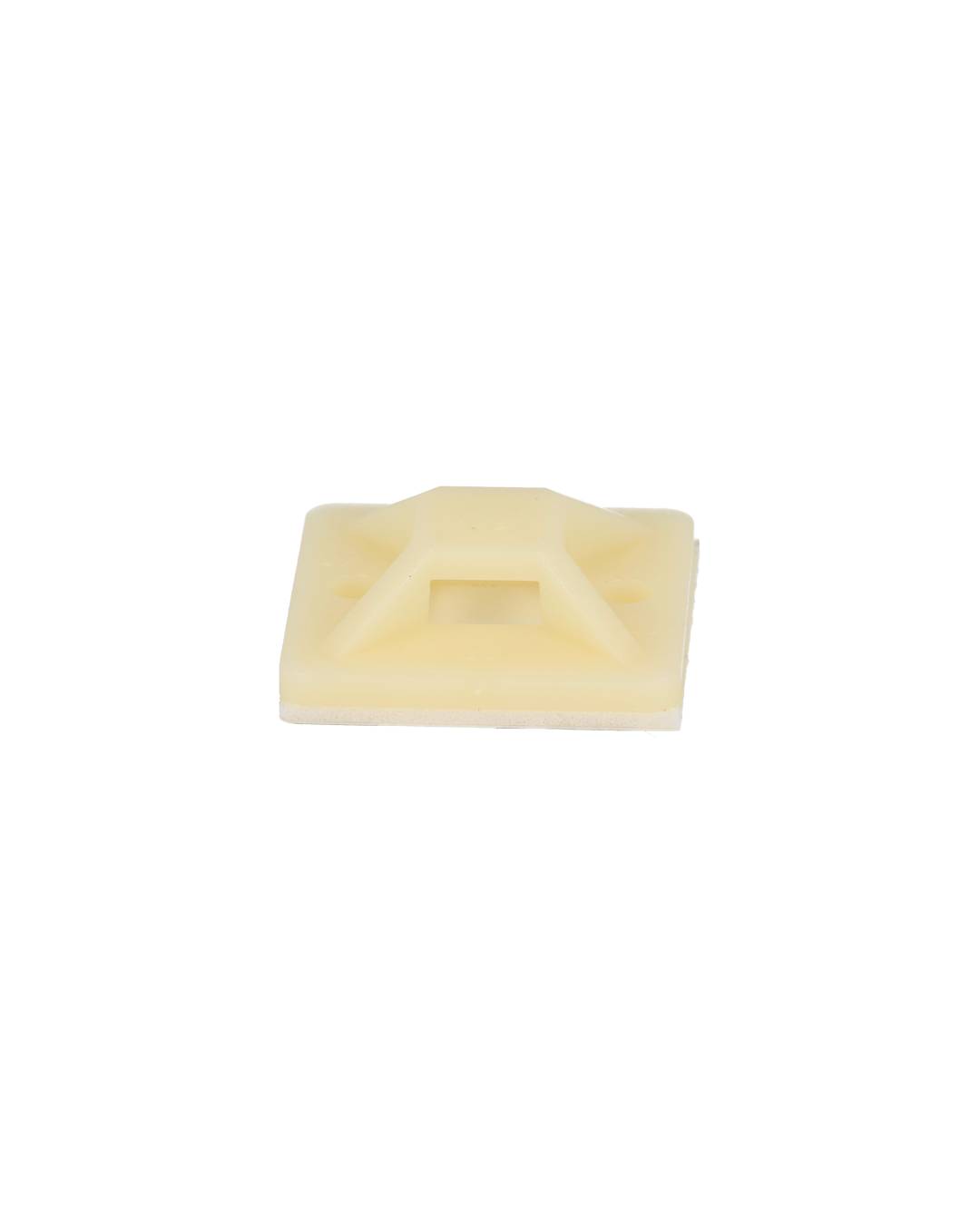 PC25 — PORTA-CINCHO BCO.AUTOAD.PAQ.100 PIEZAS 25X25mm, (1 ) )