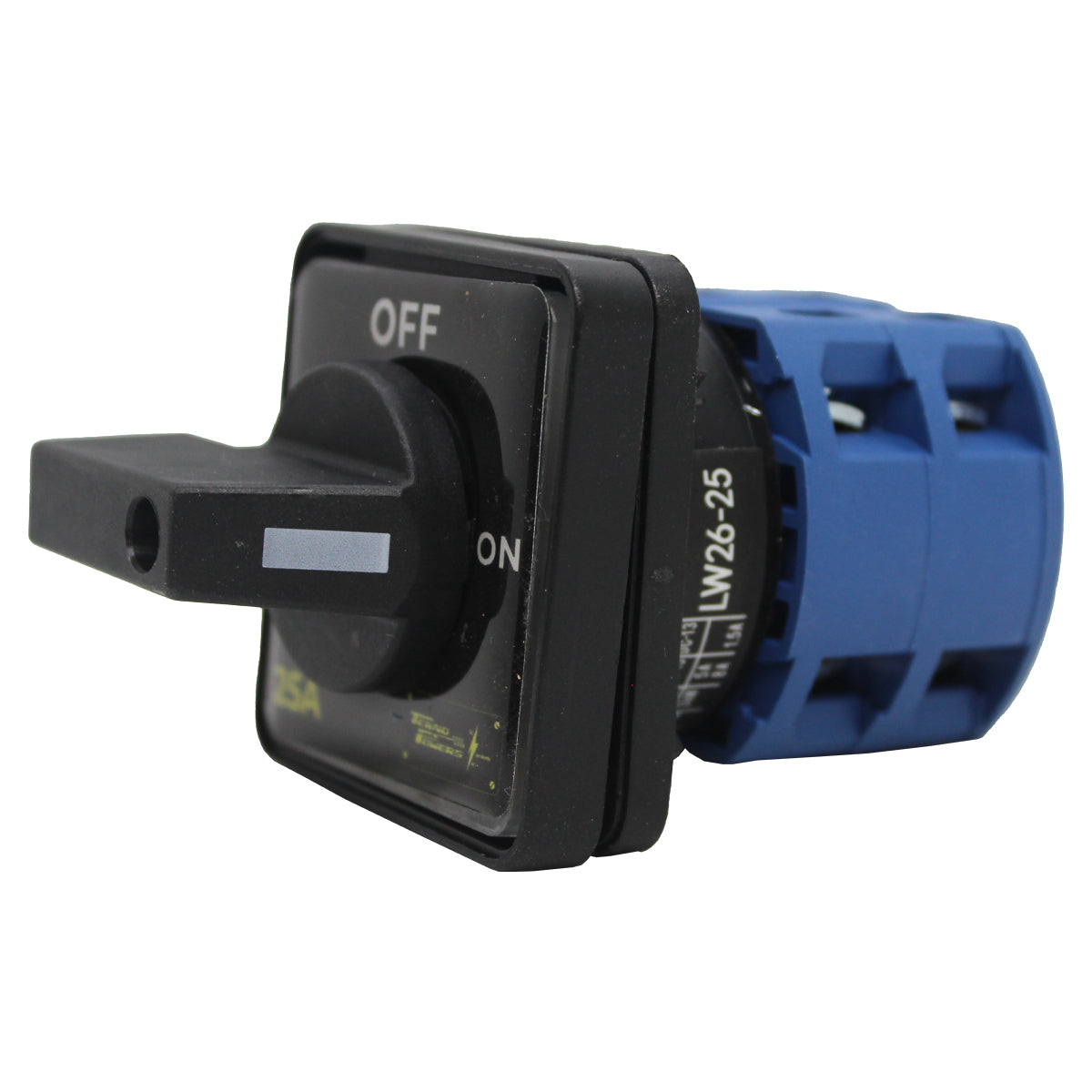 SA25-2-2 - INTERRUPTOR ROTATIVO 25A, 3 POLOS OFF-ON440V, 48X48mm