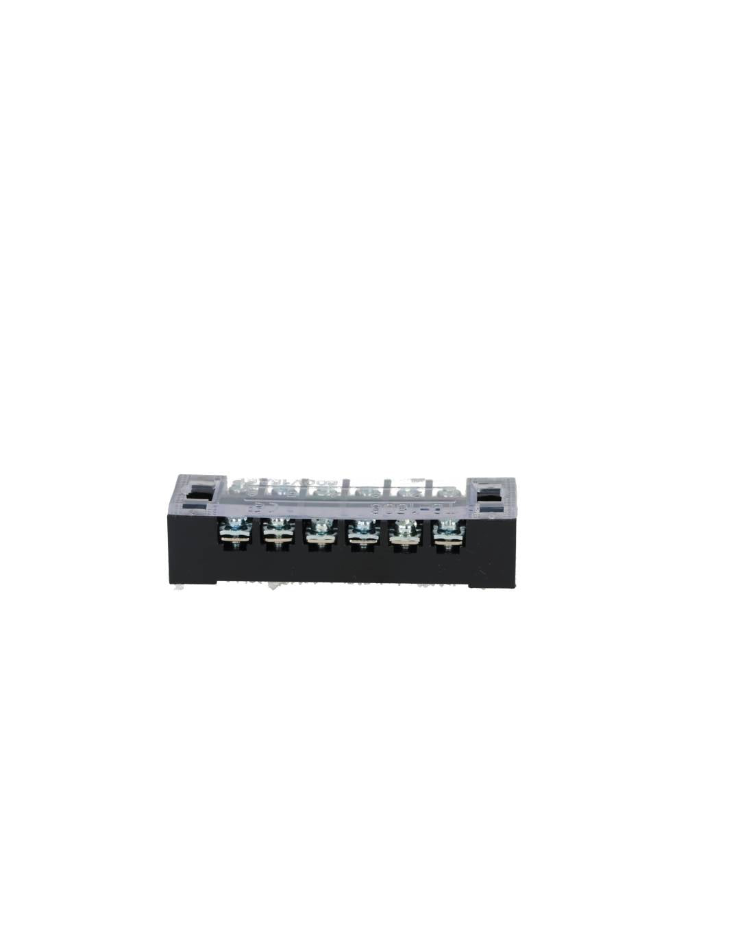TB-1506 — BLOQUE DE TERMINALES MONTAJE FIJO 15AMP6 POLOS, 600V, CALIBRE 16 AWG, 100¡C (A PRUEBA DE FUEGO) , 17x72x22mm