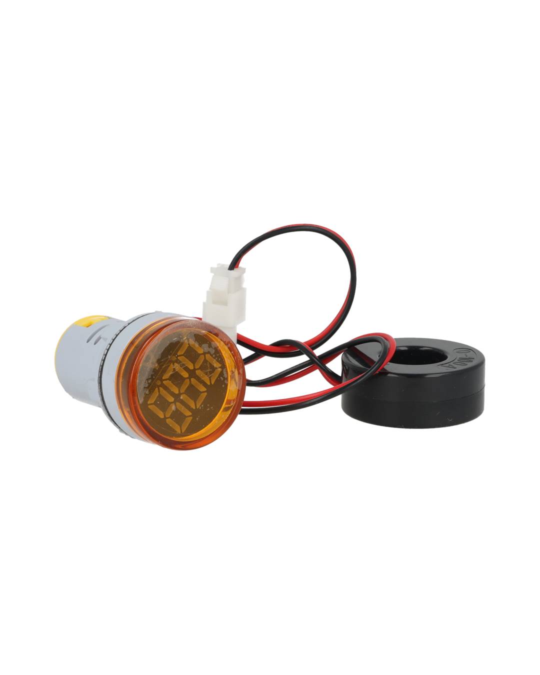 TP-A122 — AMPERIMETRO DIGITAL 100A 220VCA 22mm RESTADO NDO PANTALLA AMARILLA