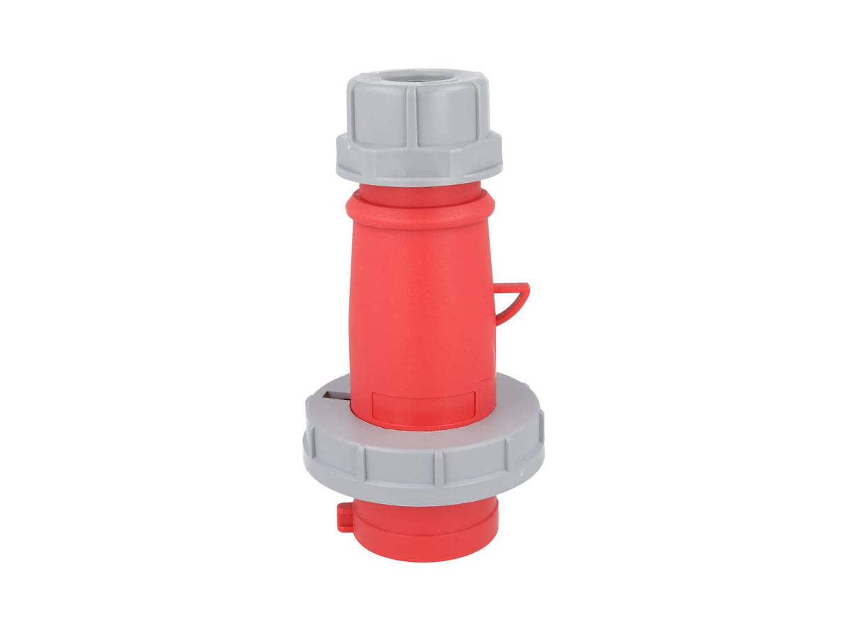 TP-CIP-3PT32LT — CONECTOR INDEPENDIENTE MACHO PARA EXT. CON CANDADO3P+T, 32A, (PARA HEMBRAS #TP-CIS-3PT32HET/ TP-CIS-3PT32ST)