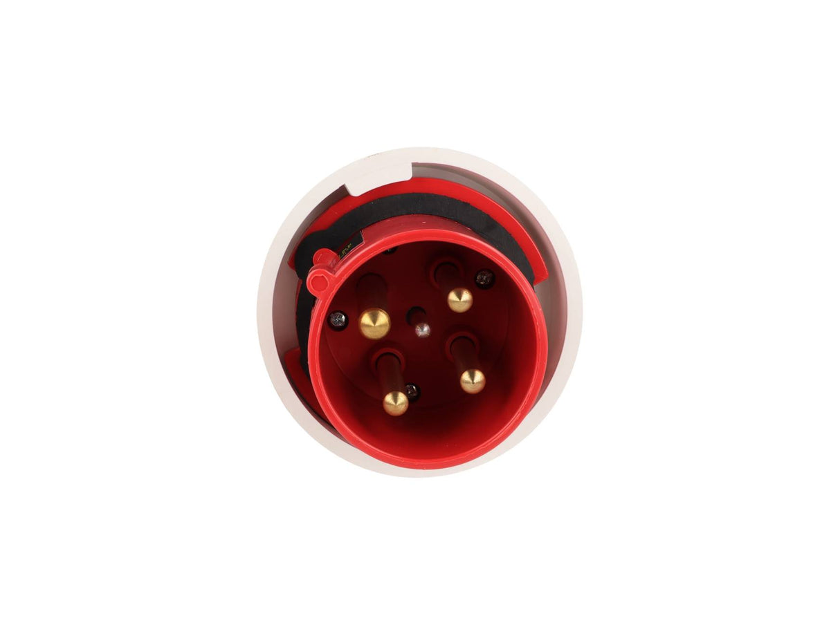 TP-CIP-3PT63L — CONECTOR INDEPENDIENTE MACHO PARA EXT. CON CANDADO3P+T, 63A, 415VCA, (PARA HEMBRA #TP-CIS-3PT63S/ TP-CIS-3PT63E/ TP-CIS-3PT63H)