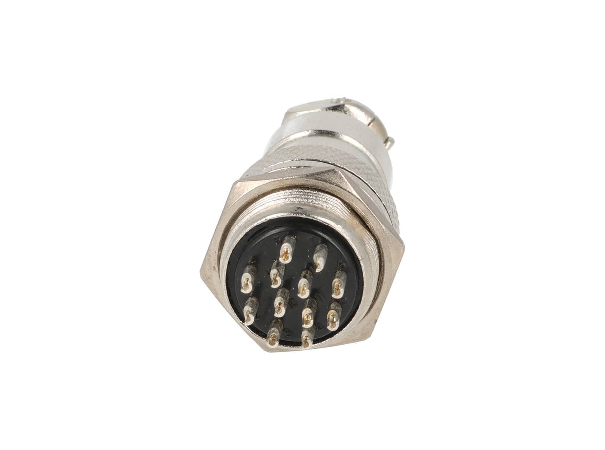 TP-GX20-12P — CONECTORES (PAR) GX20 12 PIN MACHO/HEMBRA PARA PANEL T EXTENSION 7A/125VCA, 20mm