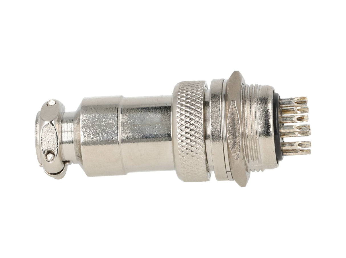 TP-GX20-12P — CONECTORES (PAR) GX20 12 PIN MACHO/HEMBRA PARA PANEL T EXTENSION 7A/125VCA, 20mm