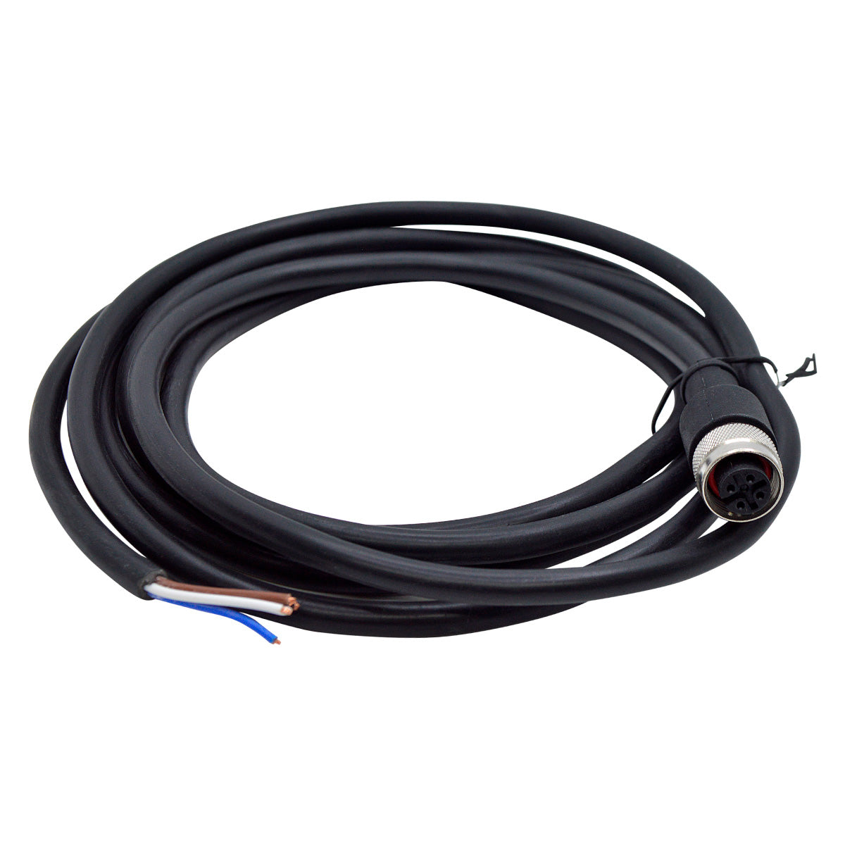 TP-M12-4FS2 Ñ CONECTOR M12 PARA SENSOR DE 4 PINES HEMBRA RECTO 2 METROS