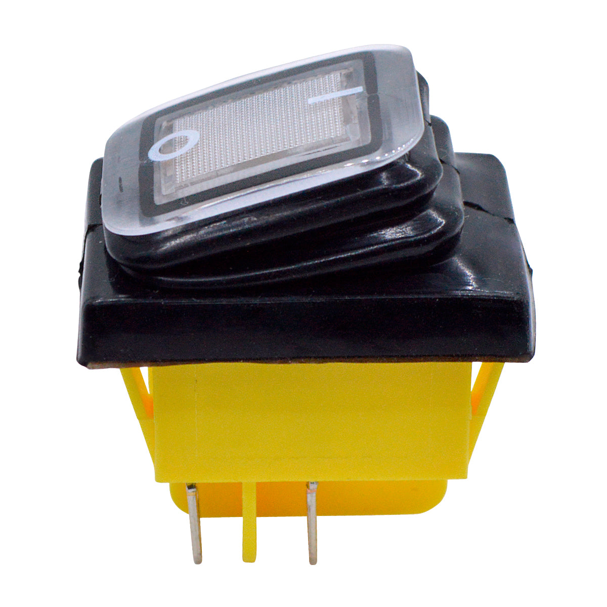 TP-T85-WL | SWITCH ILUMINADO BLANCO 2P1T LED, 110VCA30A/250VCA, IP67, SELLADO 30X22mm
