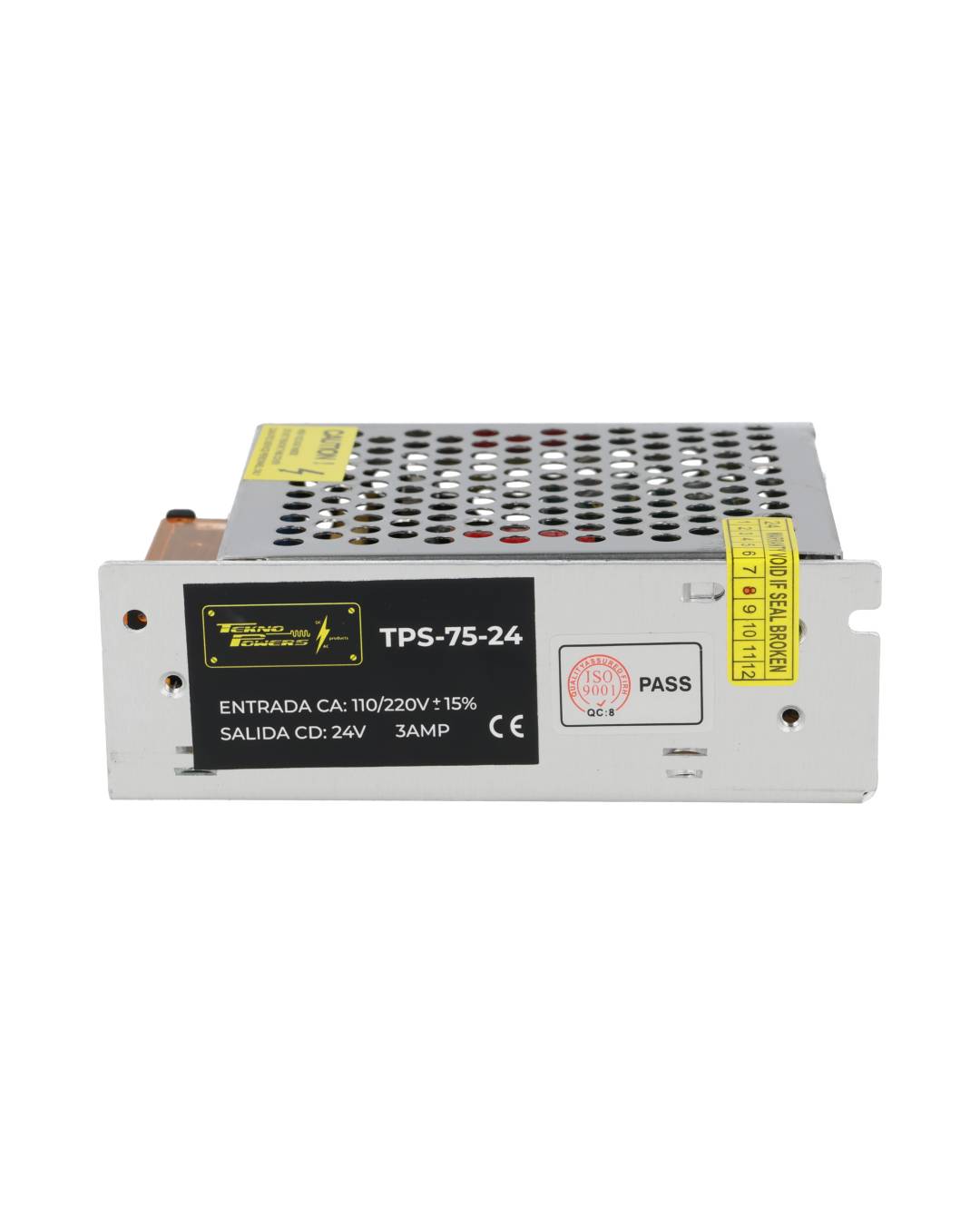 TPS-75-24 — FUENTE DE VOLTAJE 24V/3A/75W, 85-265VCA