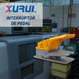 XF-302 - INTERRUPTOR DE PEDAL 15A 220VCA GRANDE CON CUBIERTA CUERPO DE METAL NA