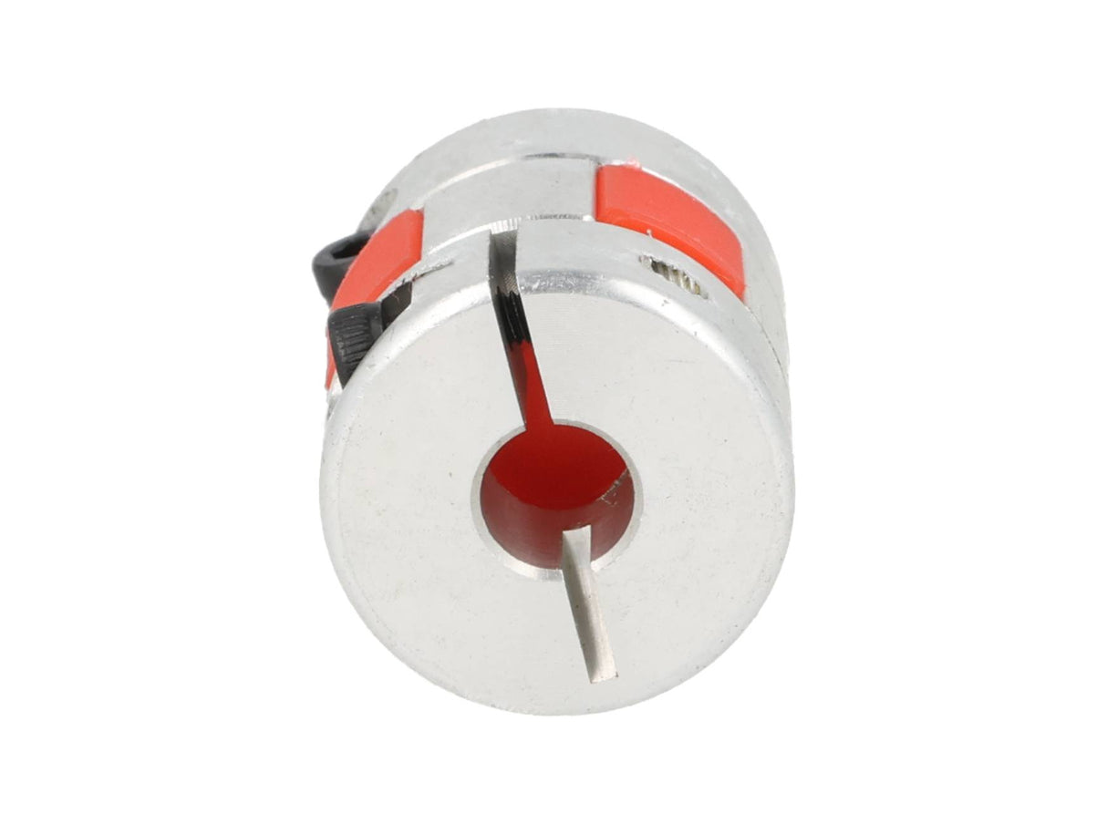 BF-8X8-D25L30 — COPLE FLEXIBLE ALUMINIO D1 8mm, D2 8mm, DEXT 25mm, LONGITUD 30mm, TIPO ESTRELLA TORQUE 1.5Nm, VELOCIDAD MAXIMA 6.500RPM