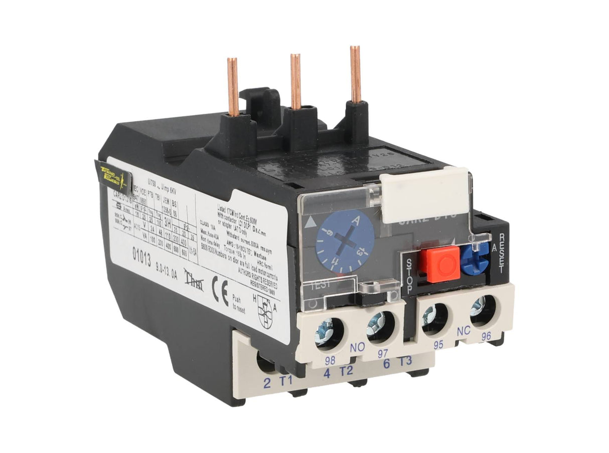 CAR2-D13-13A — RELE. TERMICO PARA LC1, 9-13A. (TRABAJO LIVIANO)