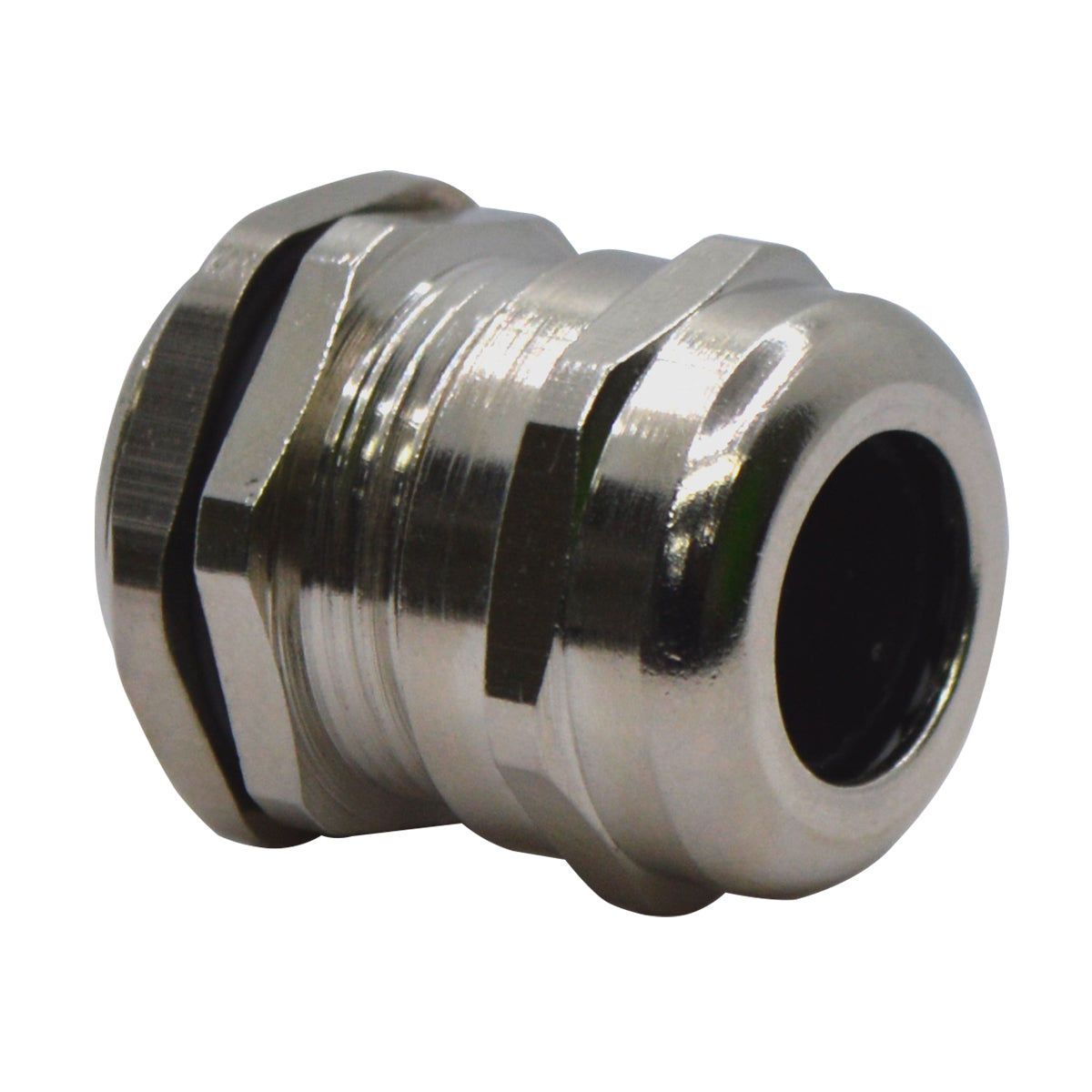 CGM-PG13.5 — CONECTOR GLAND.METALICO PG13.5 6-12mm CON CONTRATUERCA, LATON NIQUELADO