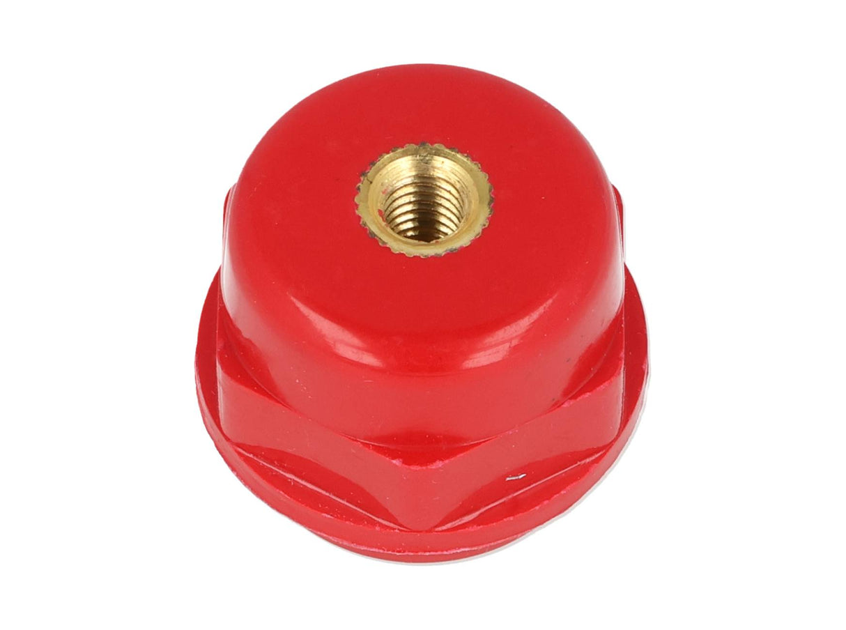 INS-25 — AISLADOR DE RESINA, AWG 25mm, ROSCA M6, CON TORNILLOS 6 X 25 PAVONADOS, AISLAMIENTO 6KV