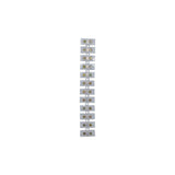 JS-10A — REGLETA DE CONEXION 12 POLOS 10A TIPO U