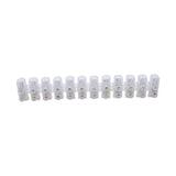 JS-10A — REGLETA DE CONEXION 12 POLOS 10A TIPO U