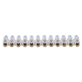 JS-20A - REGLETA DE CONEXION 12 POLOS 20A TIPO U