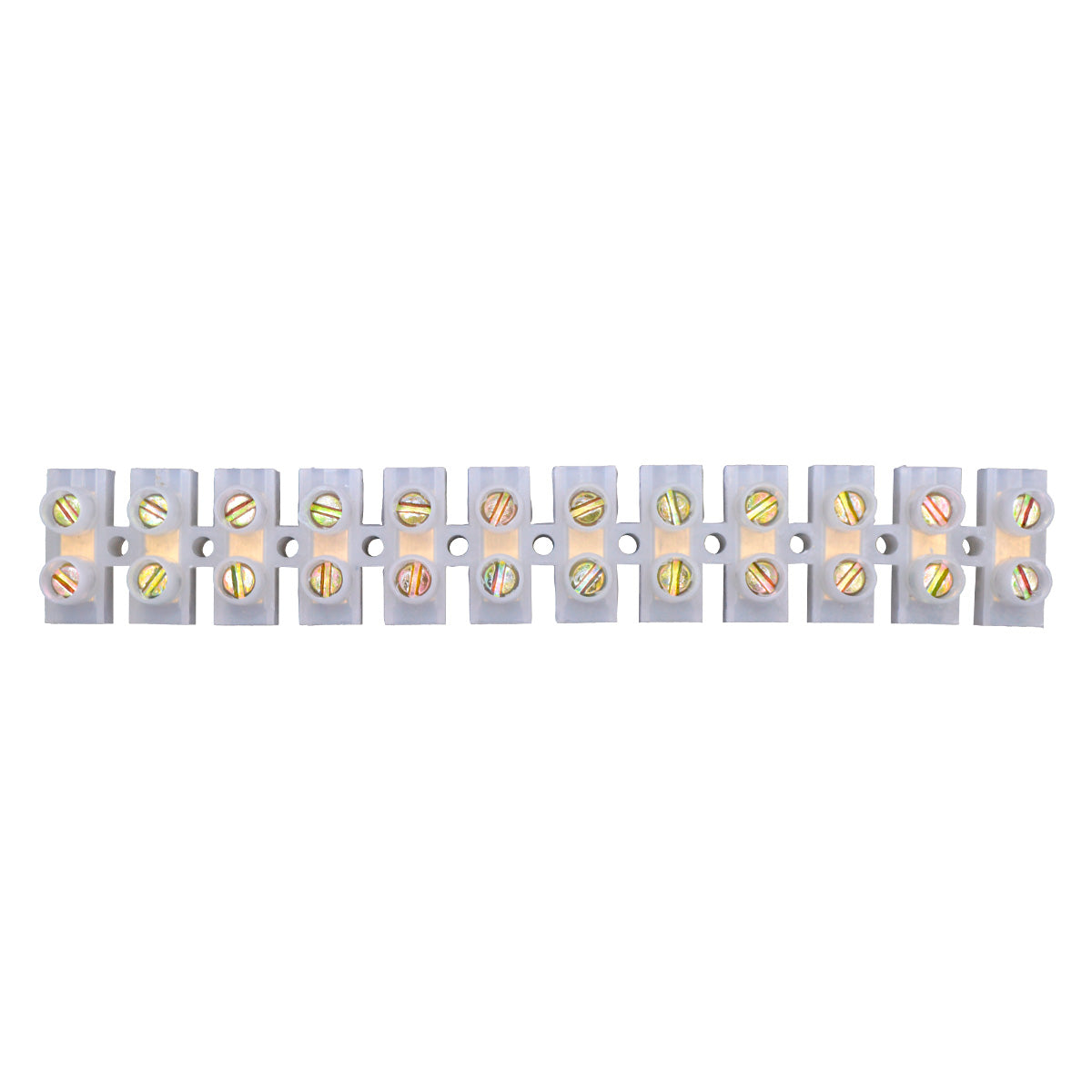 JS-20A - REGLETA DE CONEXION 12 POLOS 20A TIPO U