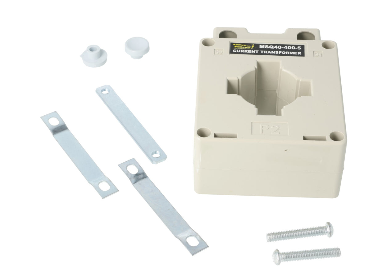 MSQ40-400-5 — TRANSFORMADOR DE CORRIENTE (DONA) 400/5A VENTANA 40 X 10mm 660VMAX CLASE 1.5