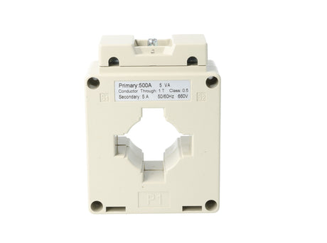 MSQ40-500-5 — TRANSFORMADOR DE CORRIENTE (DONA) 500/5A VENTANA 40 X10mm 660VMAX CLASE 1.5