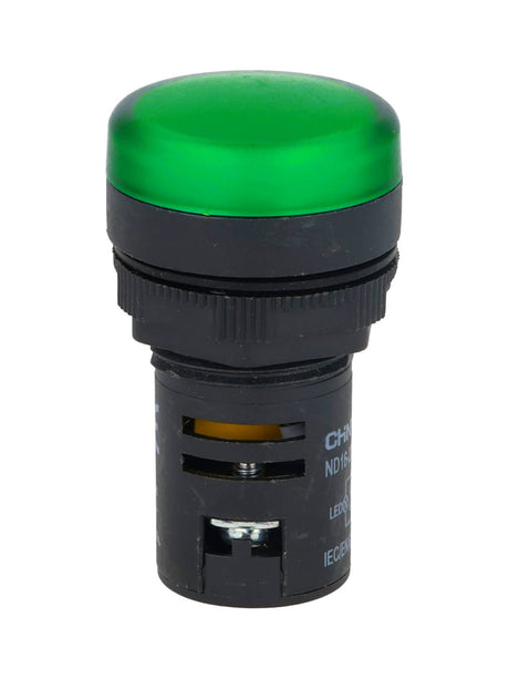 NP16-22DSG — LAMPARA PILOTO TIPO LED UL 220VAC, ¿22mmCOLOR VERDE *NO SON A PRUEBA DE EXPLOSION*