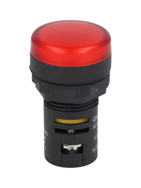 NP16-22DSR — LAMPARA PILOTO TIPO LED UL 220VAC, ¿22mmCOLOR ROJO *NO SON A PRUEBA DE EXPLOSION*