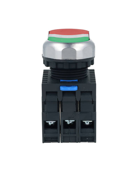 NP8-11SD — BOTONERA DOBLE ROJO VERDE CON LED 110-230V1NA-1NC *NO SON A PRUEBA DE EXPLOSION*