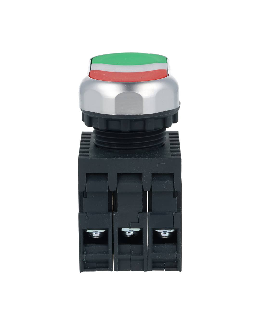 NP8-11SD — BOTONERA DOBLE ROJO VERDE CON LED 110-230V1NA-1NC *NO SON A PRUEBA DE EXPLOSION*