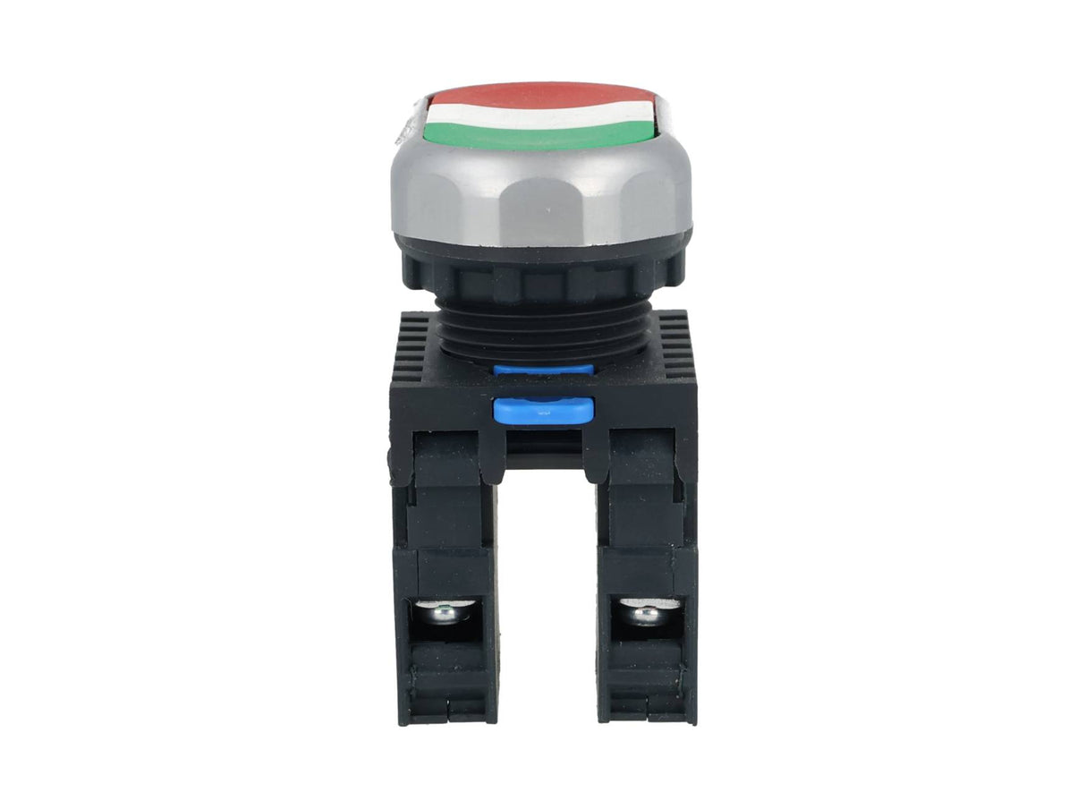 NP8-11S — BOTONERA DOBLE ROJO VERDE 1NA-1NC*NO SON A PRUEBA DE EXPLOSION*