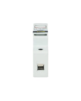 RT18L-32A - PORTAFUSIBLE CON LED 32A /500V, PARA FUSIBLE 10 X 38mm RIEL DIN