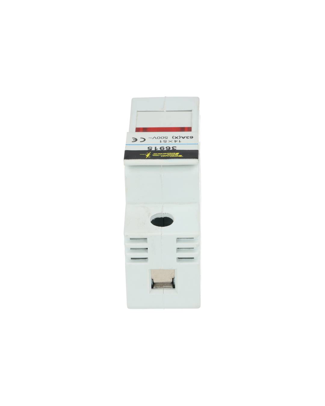 RT18L-63A — PORTAFUSIBLE CON LED 63A/500V, PARA FUSIBLE14 X 51mm RIEL DIN
