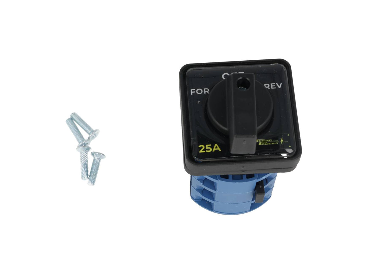 SA25-3-3 — INVERSOR DE GIRO 25A, 440V 3 POSICIONESFOR-OFF-REV, 48X48mm