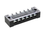 TB-3506 — BLOQUE DE TERMINALES MONTAJE FIJO 35AMP6 POLOS, 600V, CALIBRE 14 AWG, 100¡C (A PRUEBA DE FUEGO) , 19x91x30mm