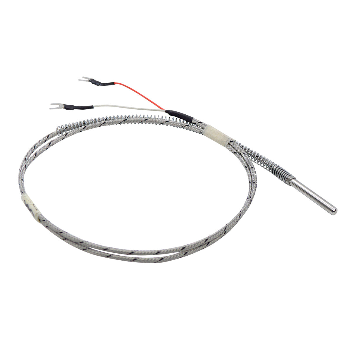 TCX-100-J — TERMOPAR TIPO J DIAMETRO 3/16 X 1 1/4 LONG.CON EXTENSION DE 1 METRO DE CABLE, MAX. 500¡C