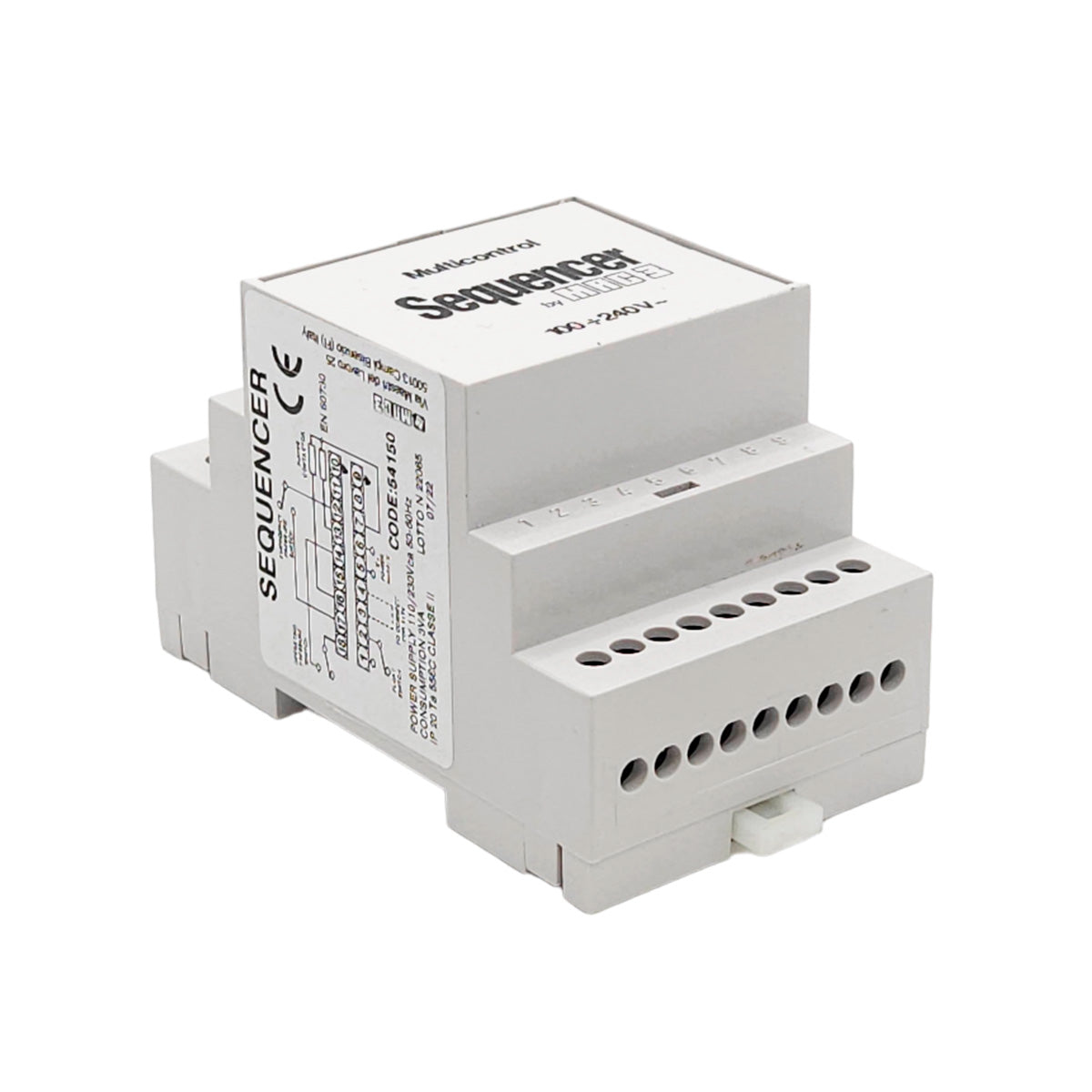 TMK3-110/220V — SECUENCIADOR DE BOMBAS 110/220VCA PARA RIELDIN