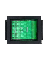TP-321-2T-G — INTERRUPTOR 2P2T VERDE ON-OFF-ON, 6 TERMINALES