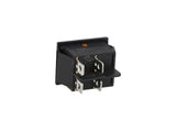 TP-321-YL — INTERRUPTOR ILUMINADO AMARILLO 2P1T, 16/20A, 110/220VCA, 30X22mm, 4 TERMINALES