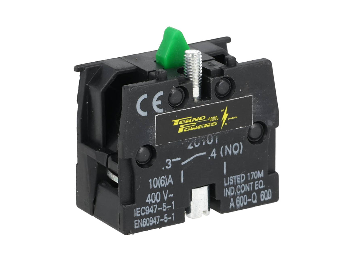 TP-B22XB2NO — BLOQUE DE CONTACTO NA 10A 400VCA*NO SON A PRUEBA DE EXPLOSION*