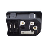 TP-CF-G — INTERRUPTOR CON FUSIBLE Y CONECTOR PARA GABINETE, 125VCA/10AMP.COLOR VERDE