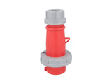 TP-CIP-3PT32LT — CONECTOR INDEPENDIENTE MACHO PARA EXT. CON CANDADO3P+T, 32A,  (PARA HEMBRAS #TP-CIS-3PT32HET/ TP-CIS-3PT32ST)