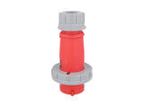 TP-CIP-3PT32LT — CONECTOR INDEPENDIENTE MACHO PARA EXT. CON CANDADO3P+T, 32A,  (PARA HEMBRAS #TP-CIS-3PT32HET/ TP-CIS-3PT32ST)
