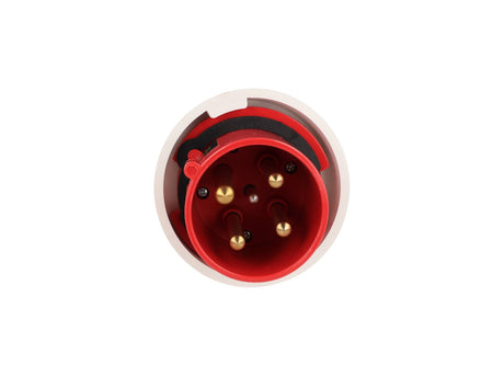 TP-CIP-3PT63L — CONECTOR INDEPENDIENTE MACHO PARA EXT. CON CANDADO3P+T, 63A, 415VCA,  (PARA HEMBRA #TP-CIS-3PT63S/ TP-CIS-3PT63E/ TP-CIS-3PT63H)